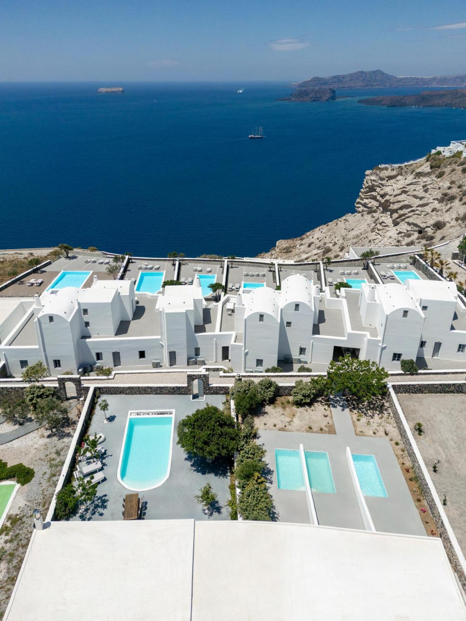 Thermes Luxury Villas And Spa (Adults Only) Megalochori  Exteriér fotografie