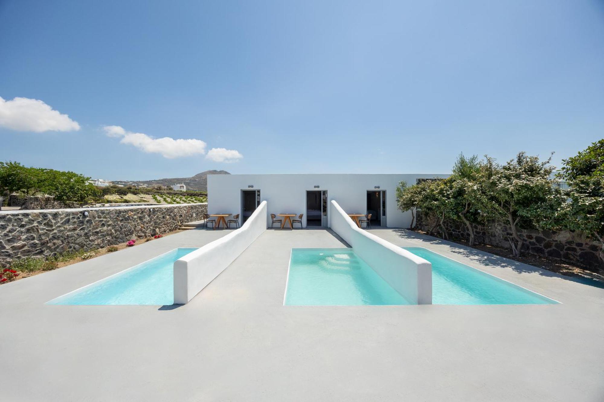 Thermes Luxury Villas And Spa (Adults Only) Megalochori  Exteriér fotografie